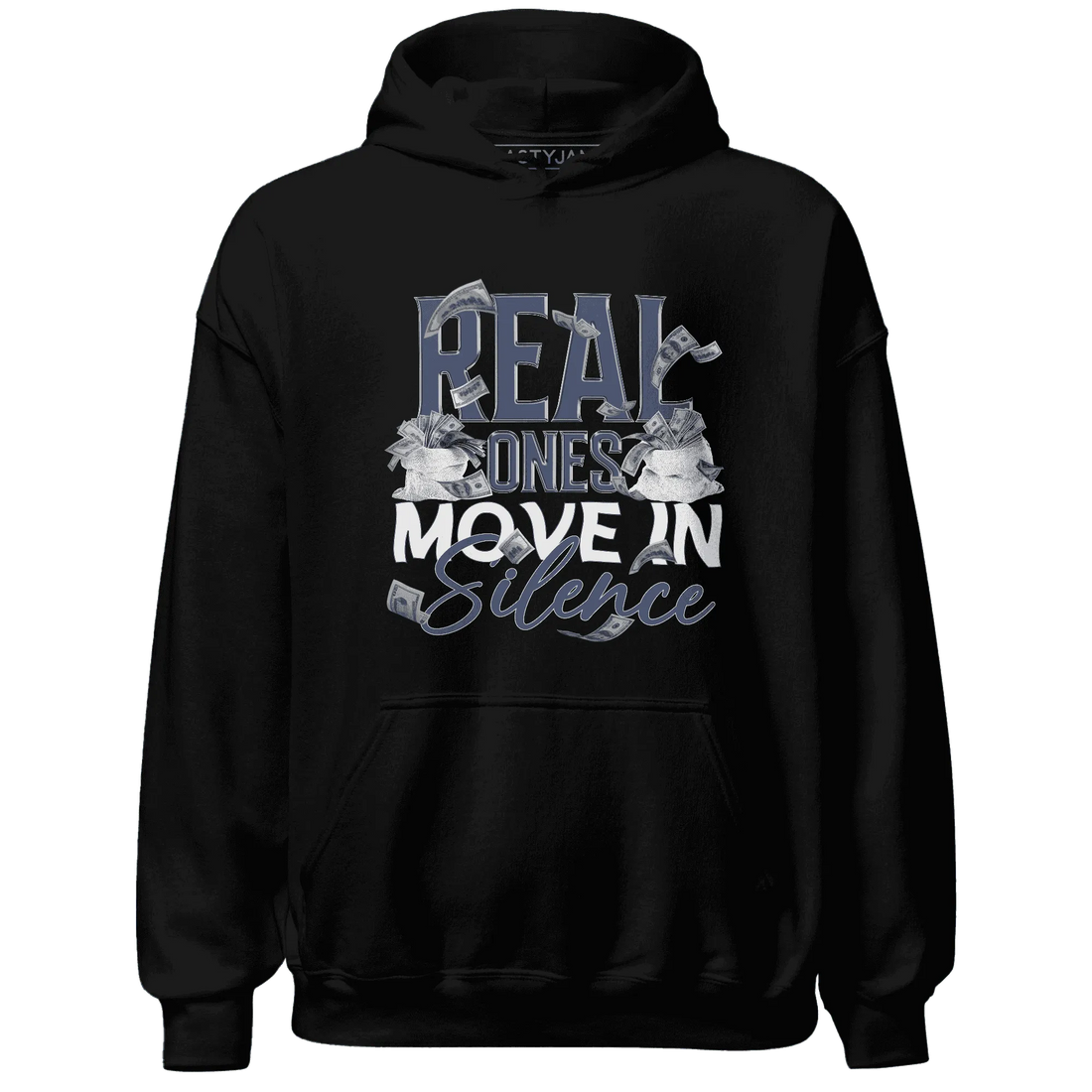 Low-Diffused-Blue-11s-Hoodie-Match-Move-In-Silence-Money