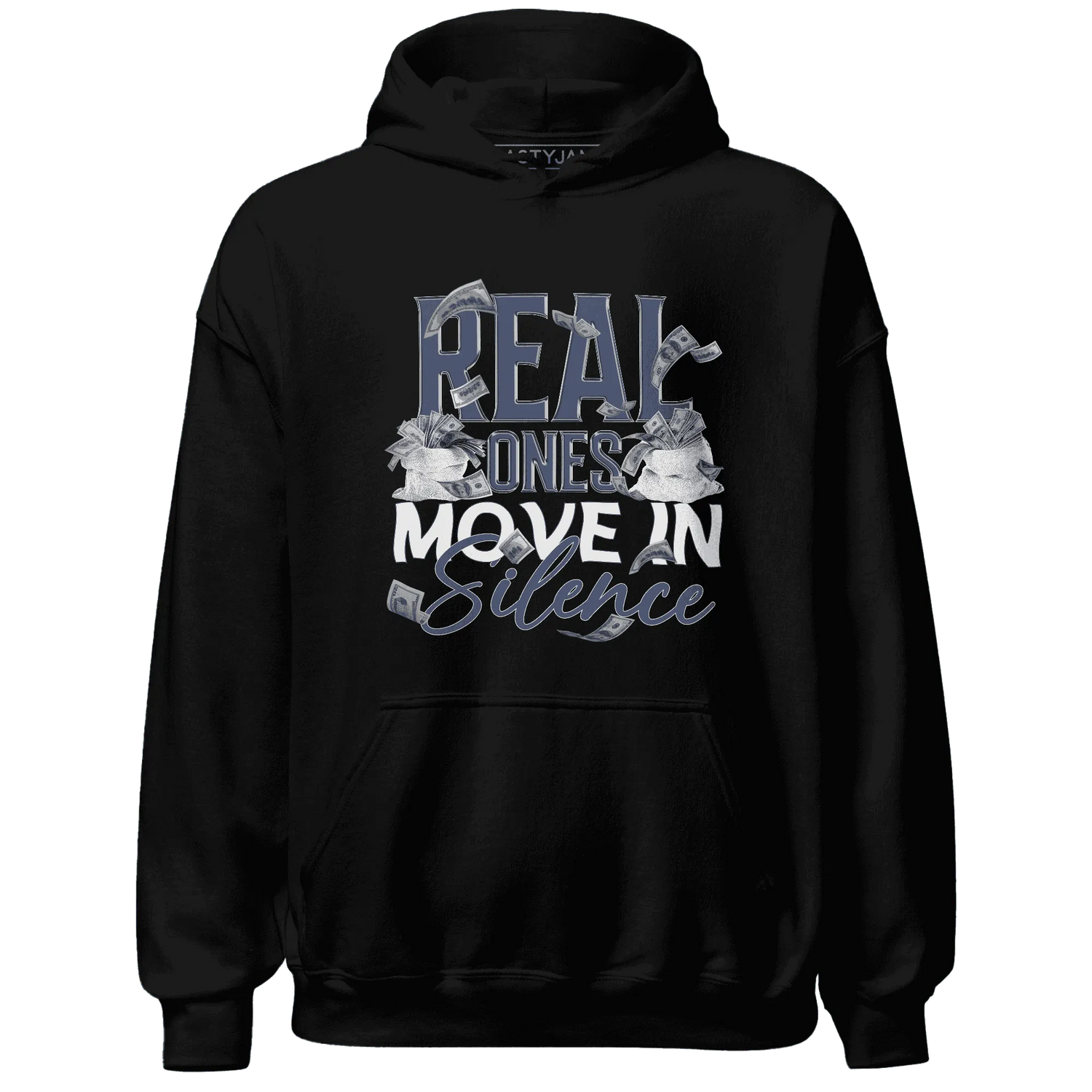 Low-Diffused-Blue-11s-Hoodie-Match-Move-In-Silence-Money