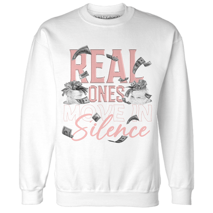 Low Legend Pink 11s Sweatshirt Match Move In Silence Money - NastyJamz