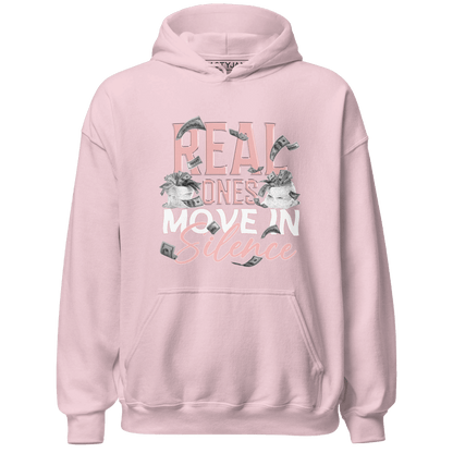 Low Legend Pink 11s Hoodie Match Move In Silence Money - NastyJamz