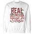 Dune Red 13s Sweatshirt Match Move In Silence Money - NastyJamz