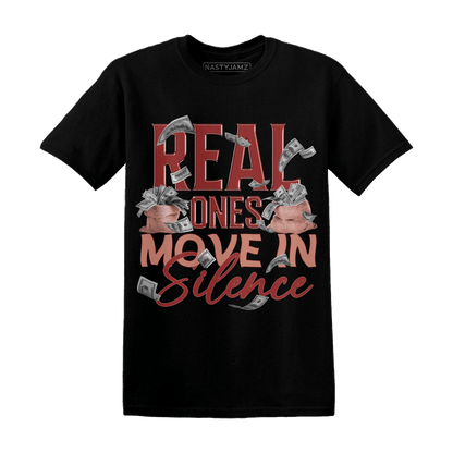 Dune Red 13s T Shirt Match Move In Silence Money - NastyJamz