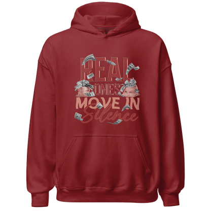 Dune Red 13s Hoodie Match Move In Silence Money - NastyJamz