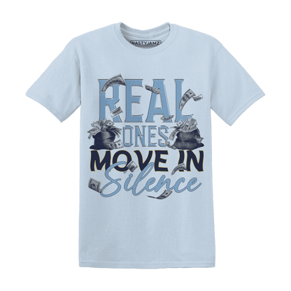 First In Flight 1s T Shirt Match Move In Silence Money - NastyJamz