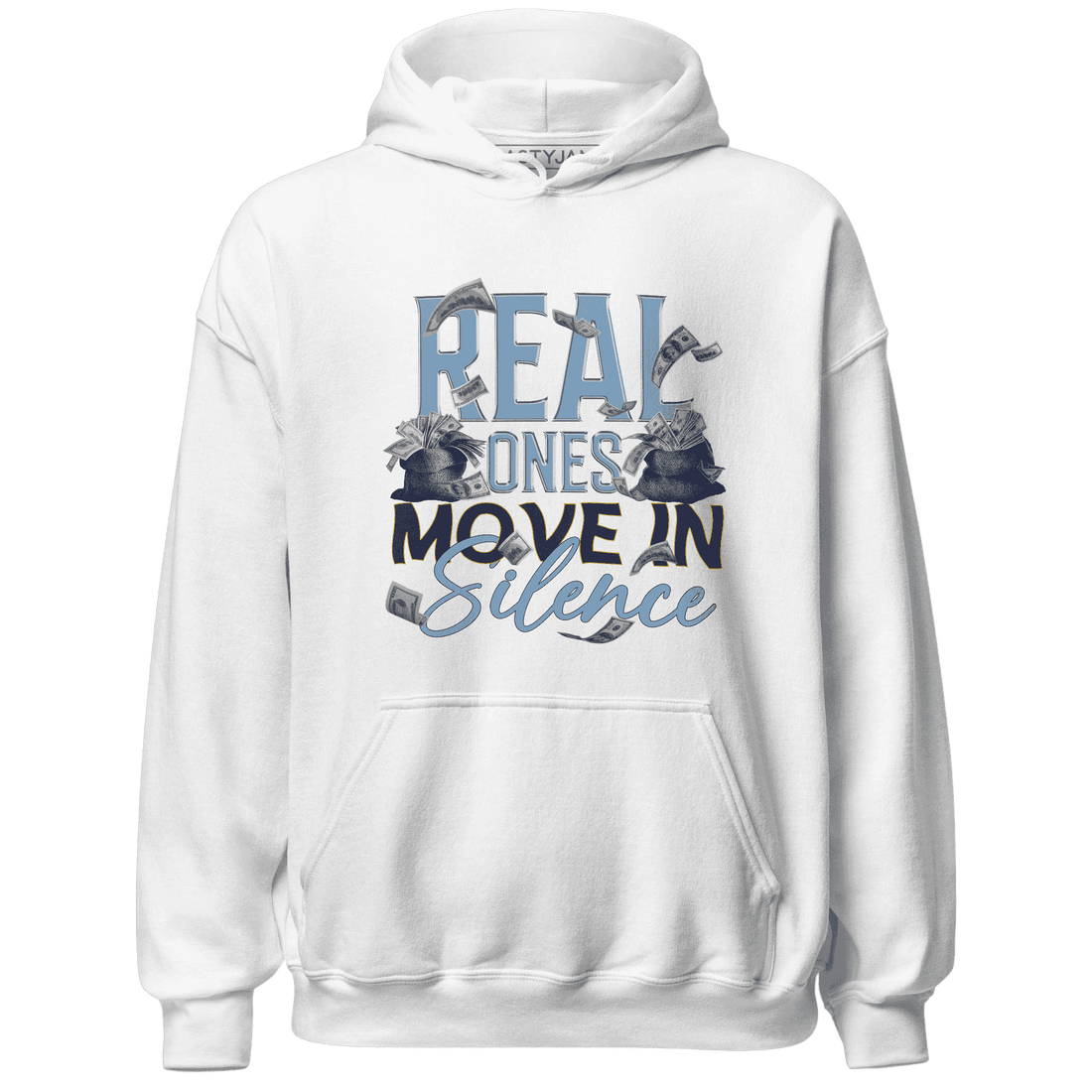 First In Flight 1s Hoodie Match Move In Silence Money - NastyJamz