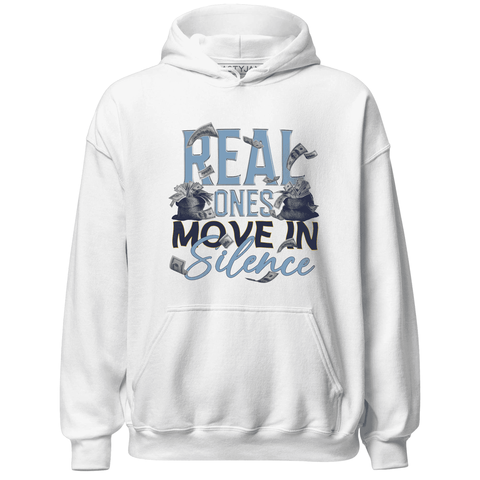 First In Flight 1s Hoodie Match Move In Silence Money - NastyJamz