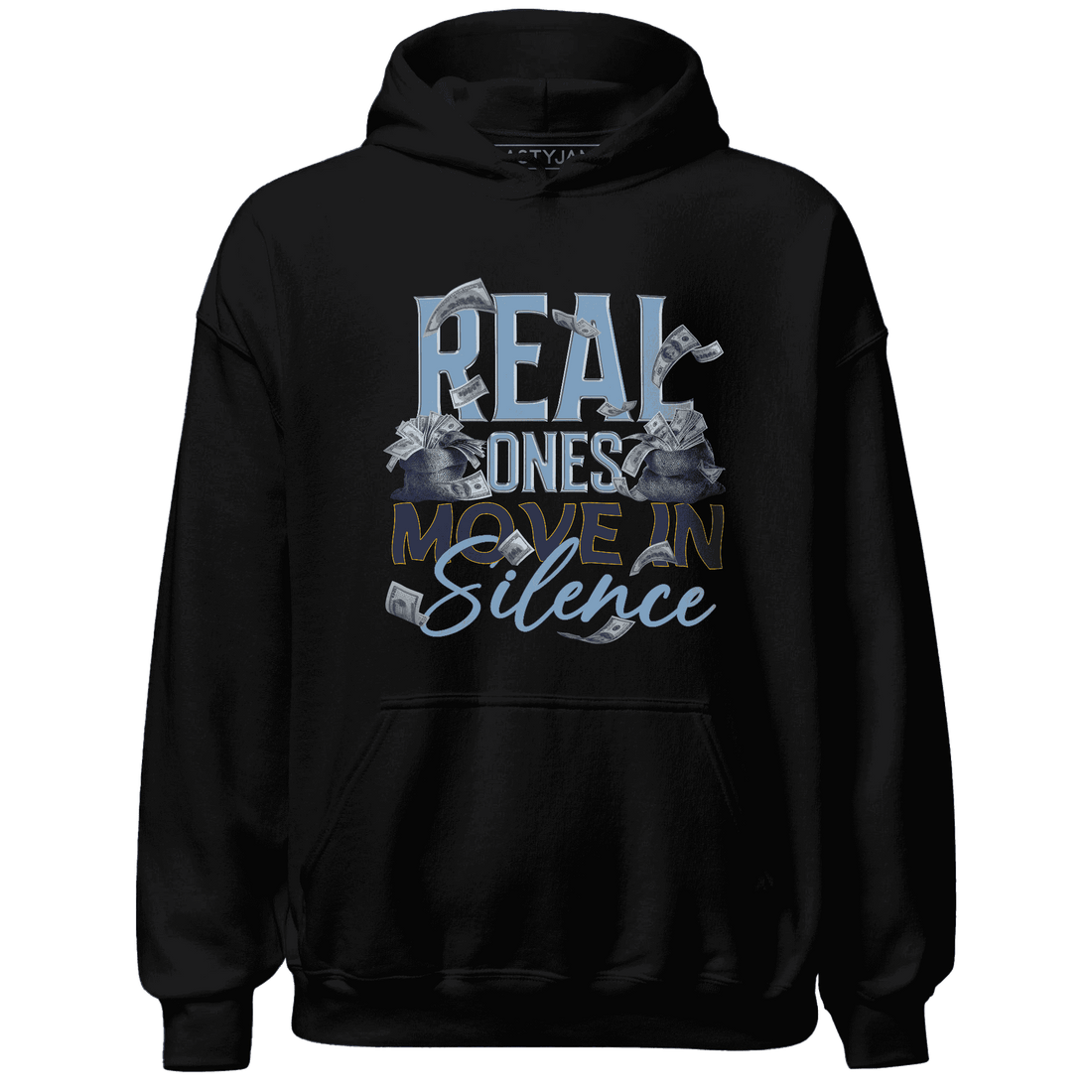 First In Flight 1s Hoodie Match Move In Silence Money - NastyJamz