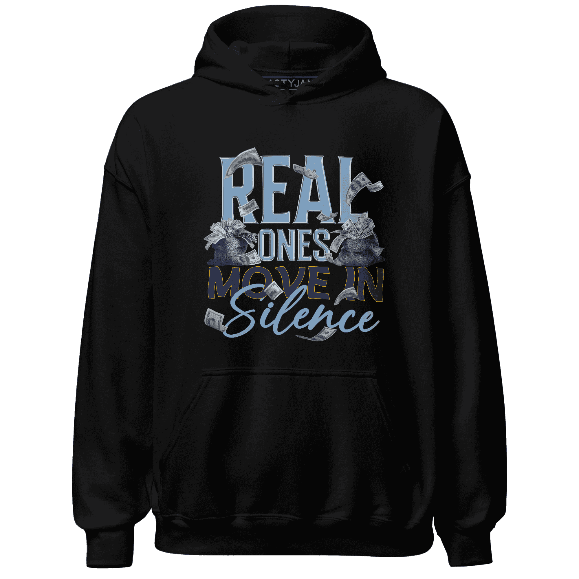 First In Flight 1s Hoodie Match Move In Silence Money - NastyJamz