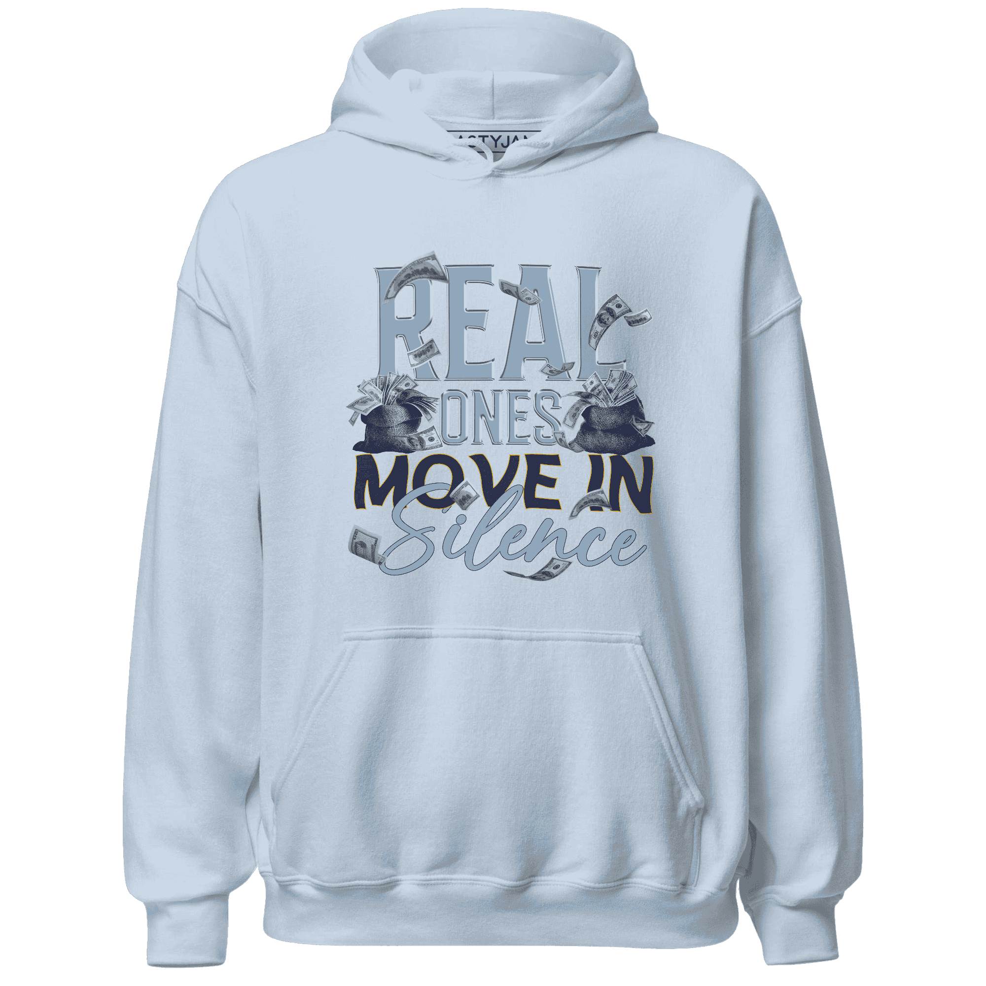 First In Flight 1s Hoodie Match Move In Silence Money - NastyJamz
