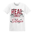High 85 Metallic Burgundy 1s T Shirt Match Move In Silence Money - NastyJamz