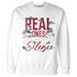 High 85 Metallic Burgundy 1s Sweatshirt Match Move In Silence Money - NastyJamz