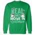 High OG Green Glow 1s Sweatshirt Match Move In Silence Money - NastyJamz