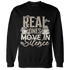 Latte 1s Sweatshirt Match Move In Silence Money - NastyJamz