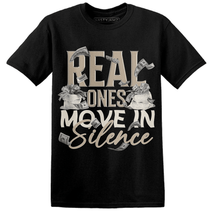 Latte 1s T Shirt Match Move In Silence Money - NastyJamz