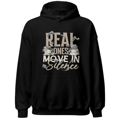 Latte 1s Hoodie Match Move In Silence Money - NastyJamz