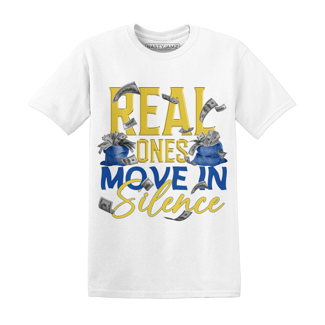 Low OG Canary TVSC 1s T Shirt Match Move In Silence Money - NastyJamz