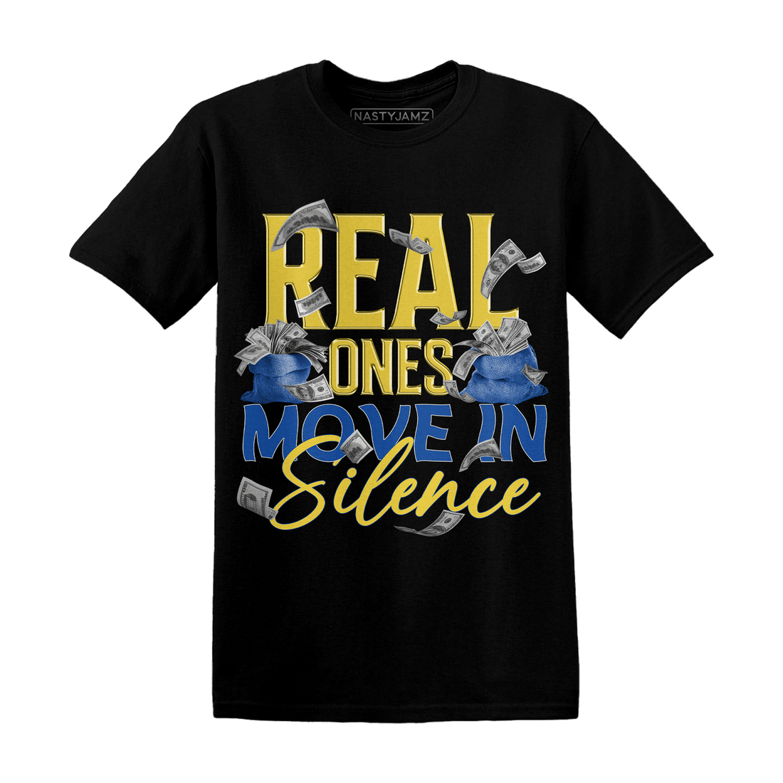 Low OG Canary TVSC 1s T Shirt Match Move In Silence Money - NastyJamz