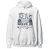 Mid Diffused Blue Grey 1s Hoodie Match Move In Silence Money - NastyJamz