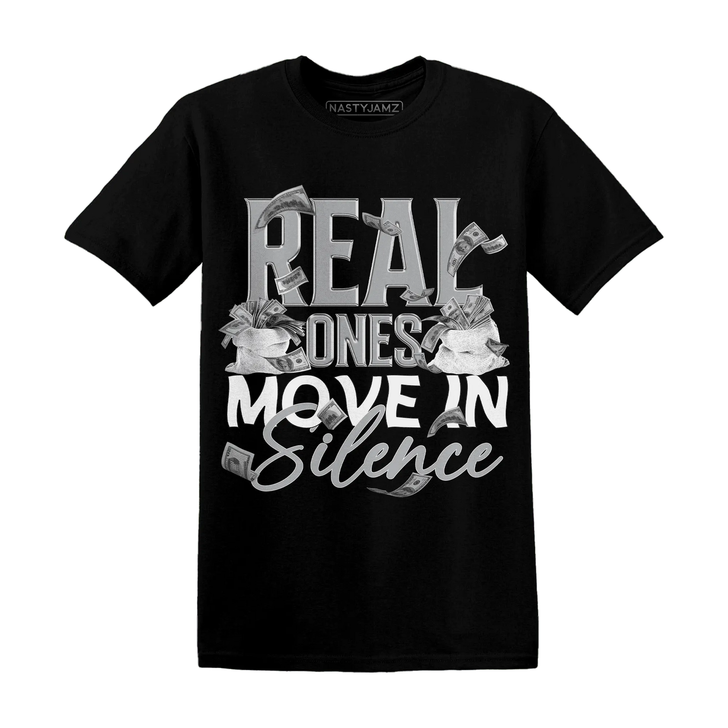 Wolf-Grey-1s-T-Shirt-Match-Move-In-Silence-Money