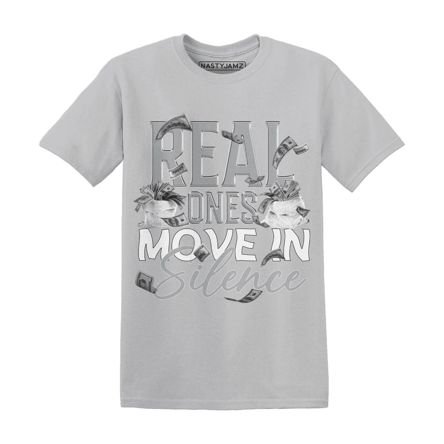 Wolf-Grey-1s-T-Shirt-Match-Move-In-Silence-Money