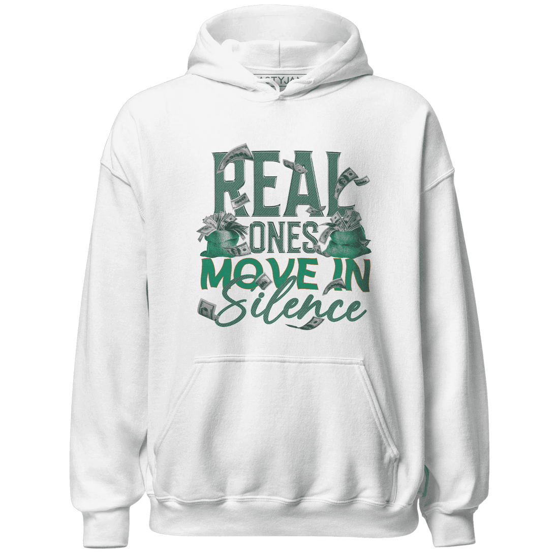 Nina CN Abney 3s Hoodie Match Move In Silence Money - NastyJamz