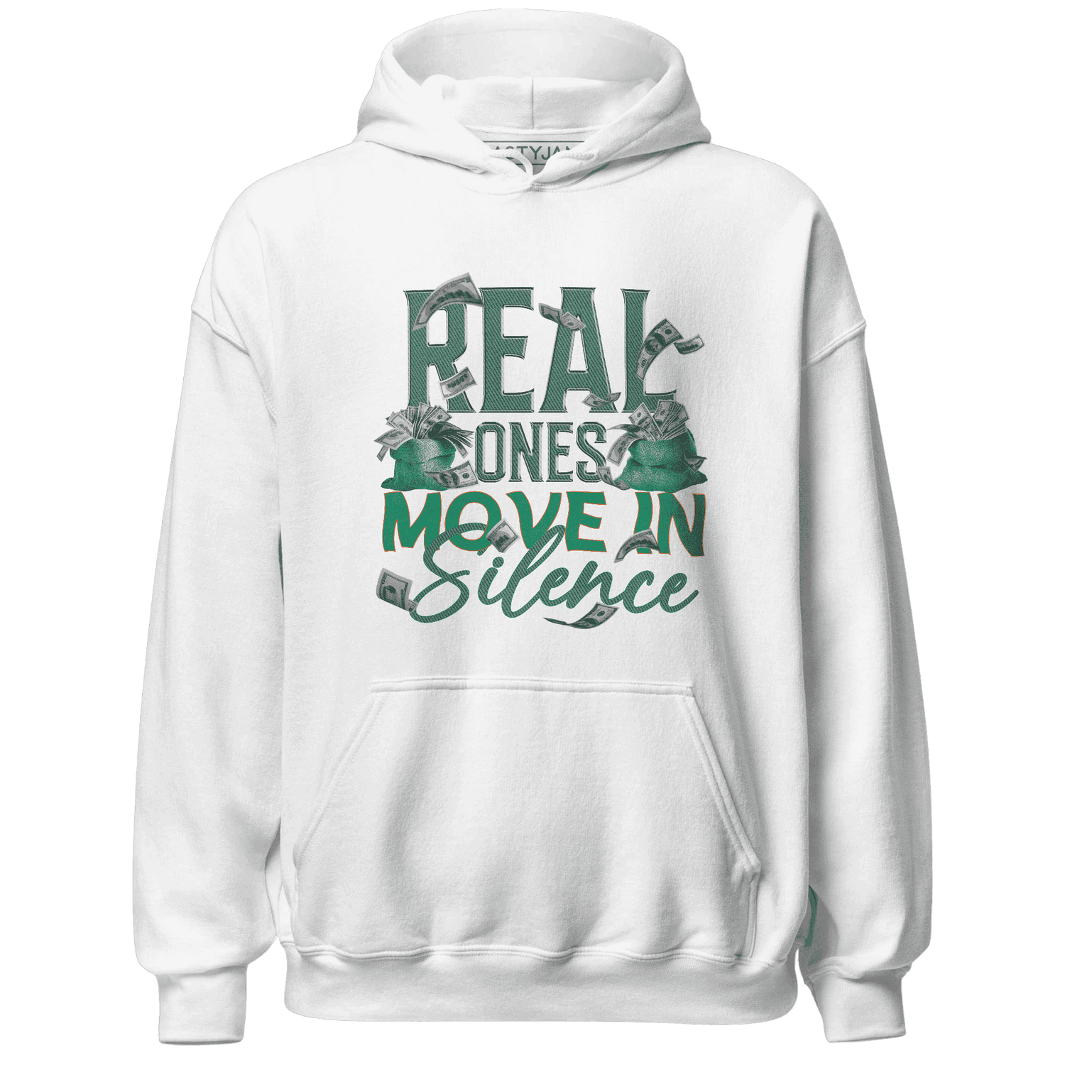 Nina CN Abney 3s Hoodie Match Move In Silence Money - NastyJamz