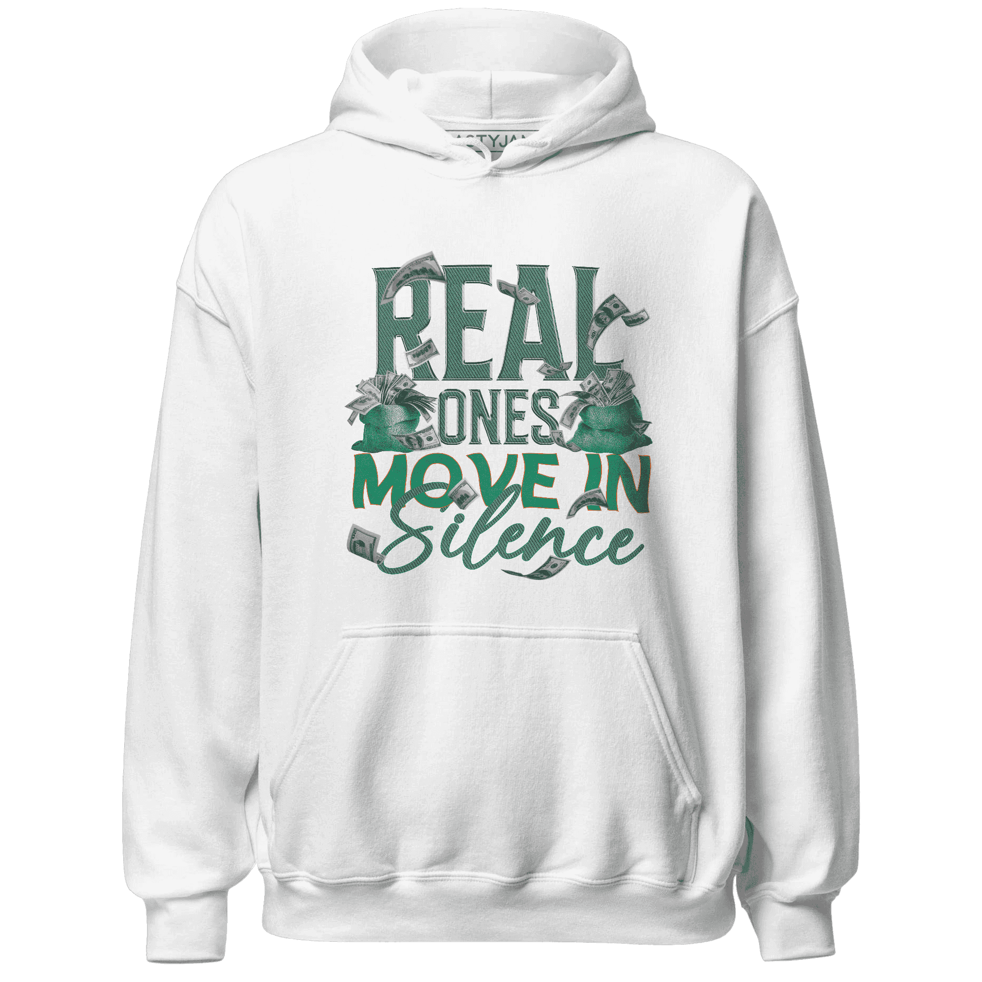 Nina CN Abney 3s Hoodie Match Move In Silence Money - NastyJamz