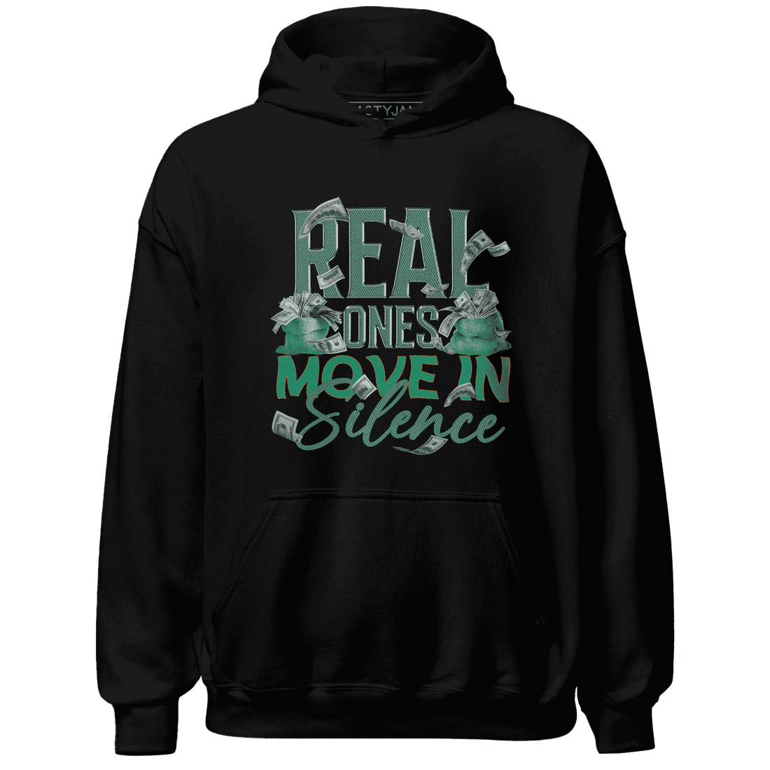 Nina CN Abney 3s Hoodie Match Move In Silence Money - NastyJamz