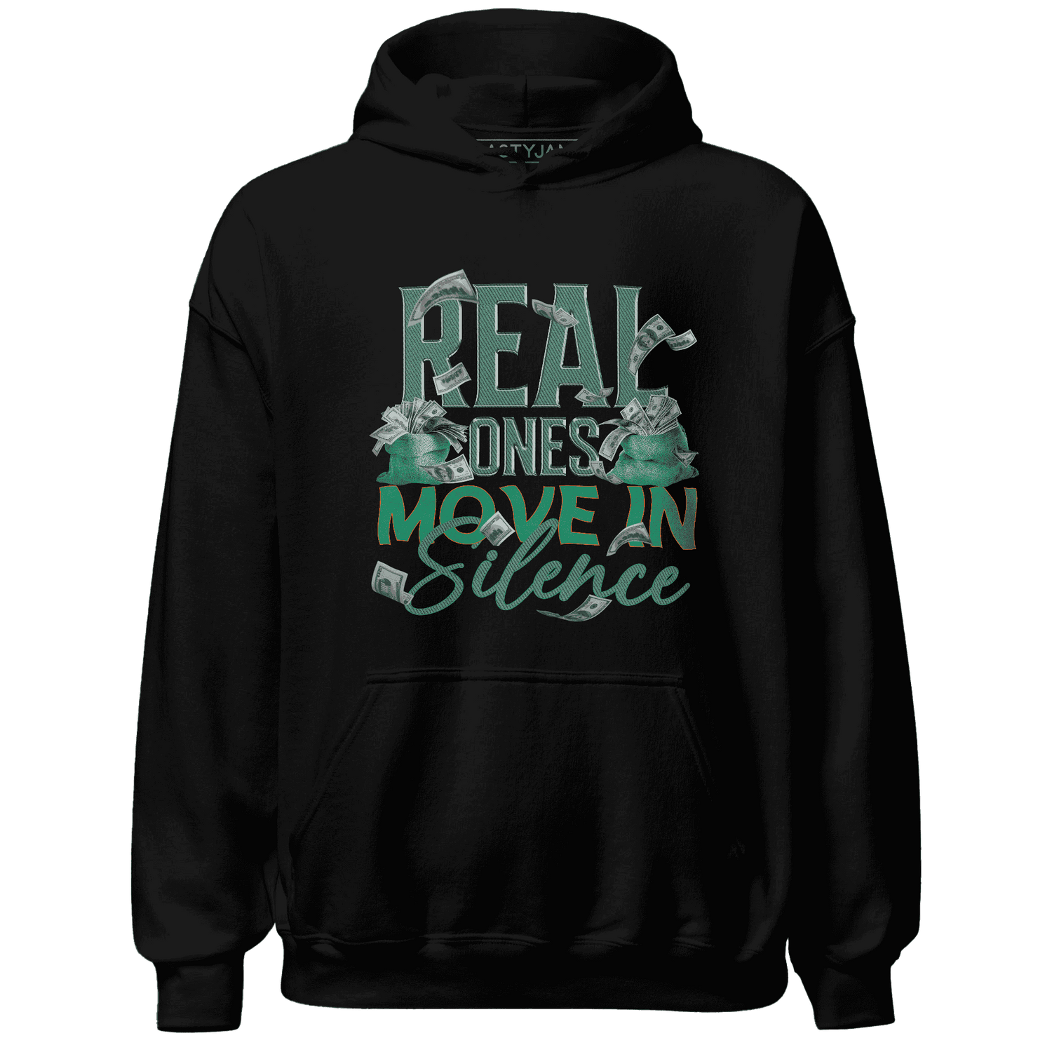 Nina CN Abney 3s Hoodie Match Move In Silence Money - NastyJamz
