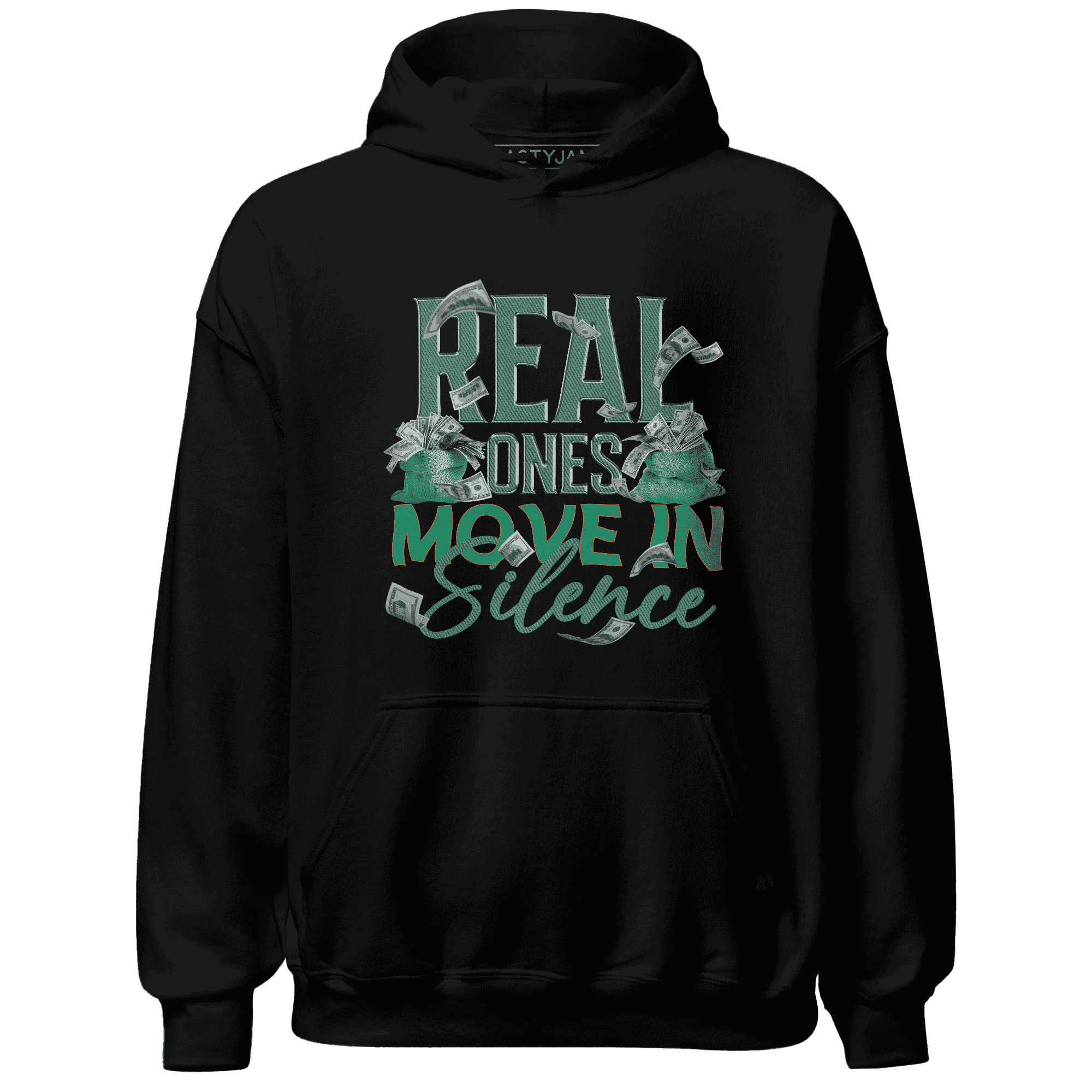 Nina CN Abney 3s Hoodie Match Move In Silence Money - NastyJamz