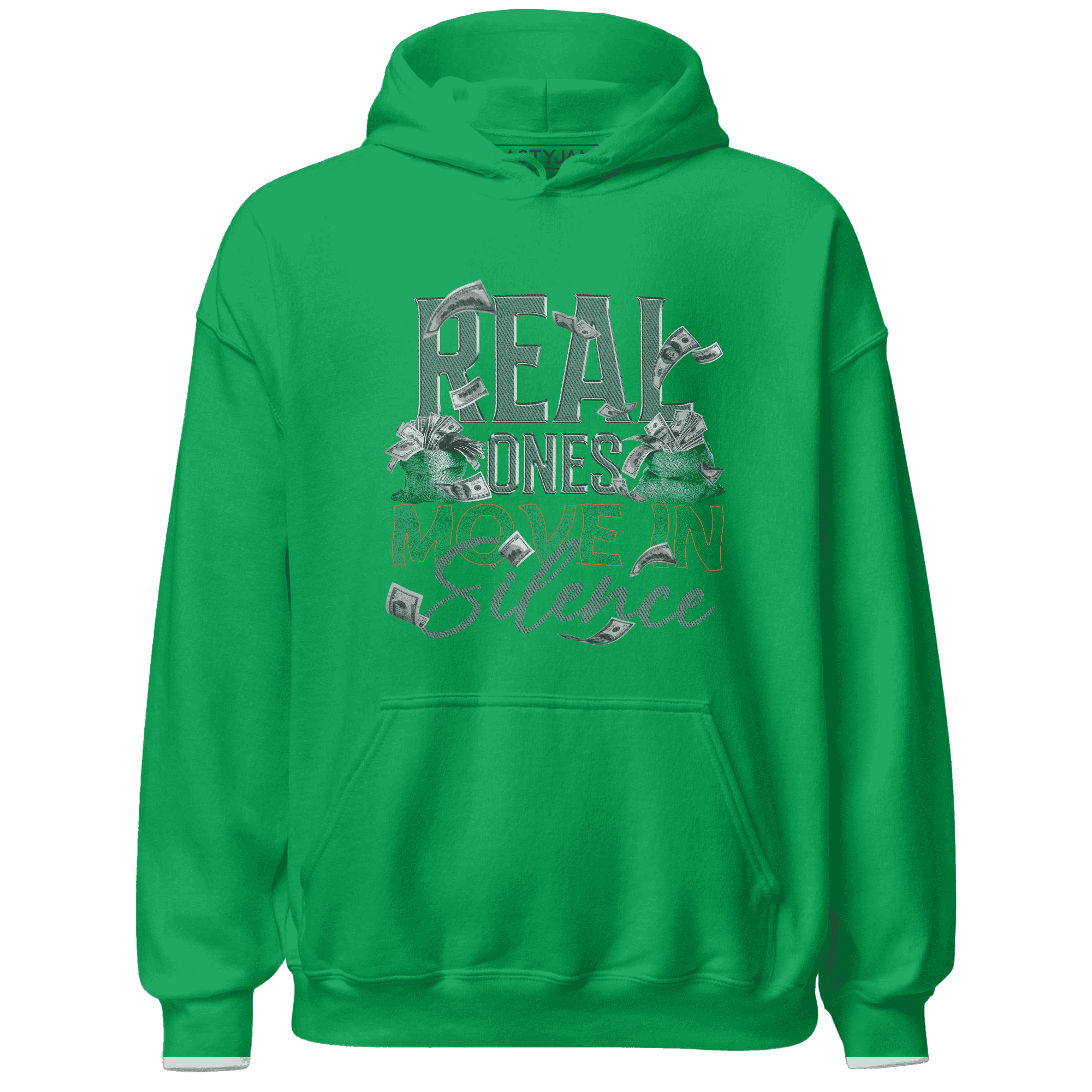 Nina CN Abney 3s Hoodie Match Move In Silence Money - NastyJamz