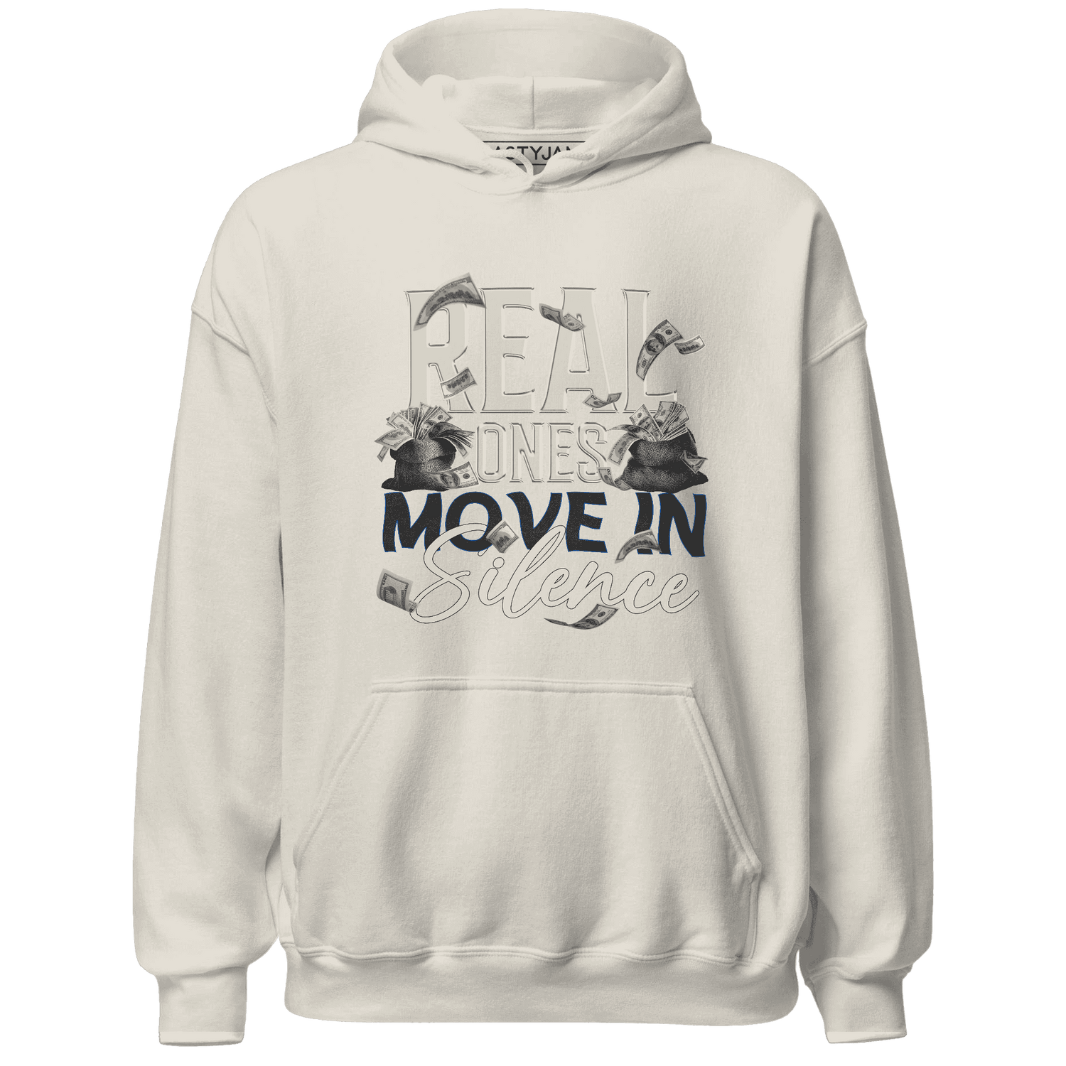 Quaiii 54s Hoodie Match Move In Silence Money - NastyJamz