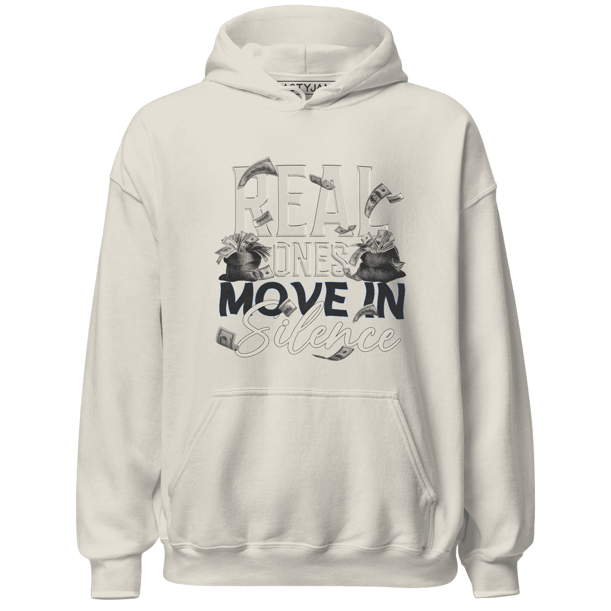 Quaiii 54s Hoodie Match Move In Silence Money - NastyJamz