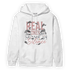 Red Stardust 3s Hoodie Match Move In Silence Money - NastyJamz