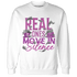 GS Hyper Violet 4s Sweatshirt Match Move In Silence Money - NastyJamz