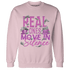 GS Hyper Violet 4s Sweatshirt Match Move In Silence Money - NastyJamz