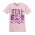 GS Hyper Violet 4s T Shirt Match Move In Silence Money - NastyJamz