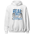 Industrial Blue 4s Hoodie Match Move In Silence Money - NastyJamz