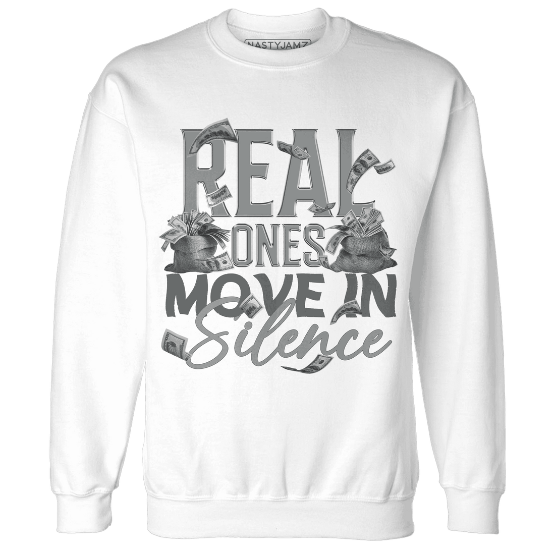 Paris Olympicsss 4s Sweatshirt Match Move In Silence Money - NastyJamz