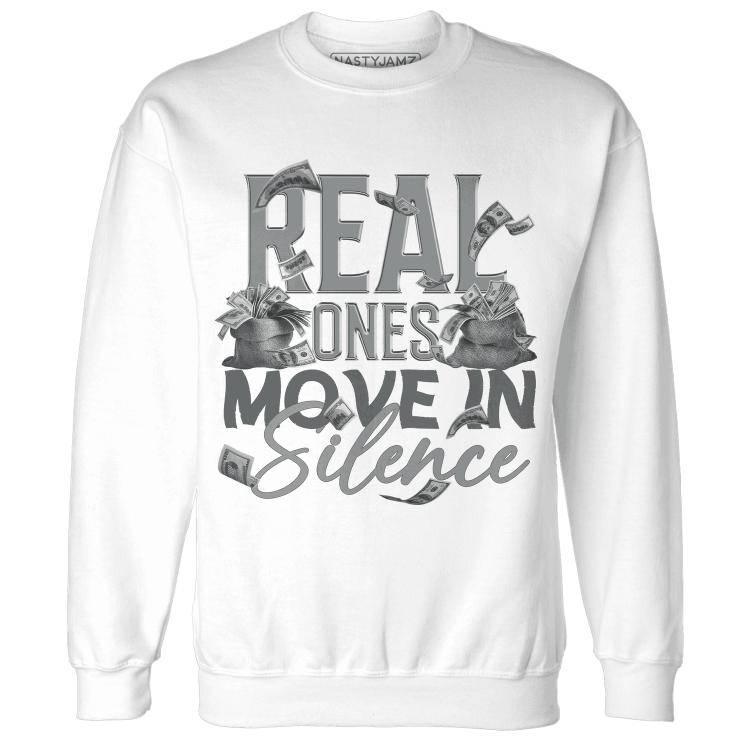 Paris Olympicsss 4s Sweatshirt Match Move In Silence Money - NastyJamz