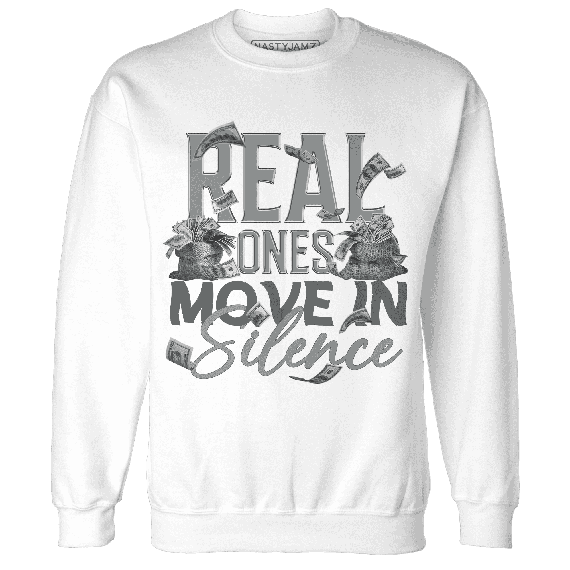 Paris Olympicsss 4s Sweatshirt Match Move In Silence Money - NastyJamz
