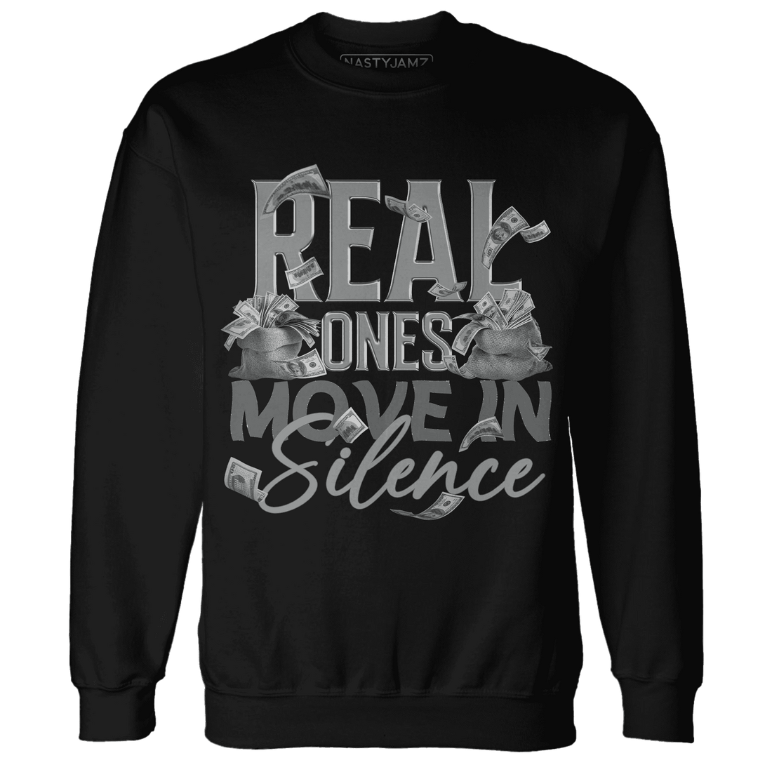 Paris Olympicsss 4s Sweatshirt Match Move In Silence Money - NastyJamz