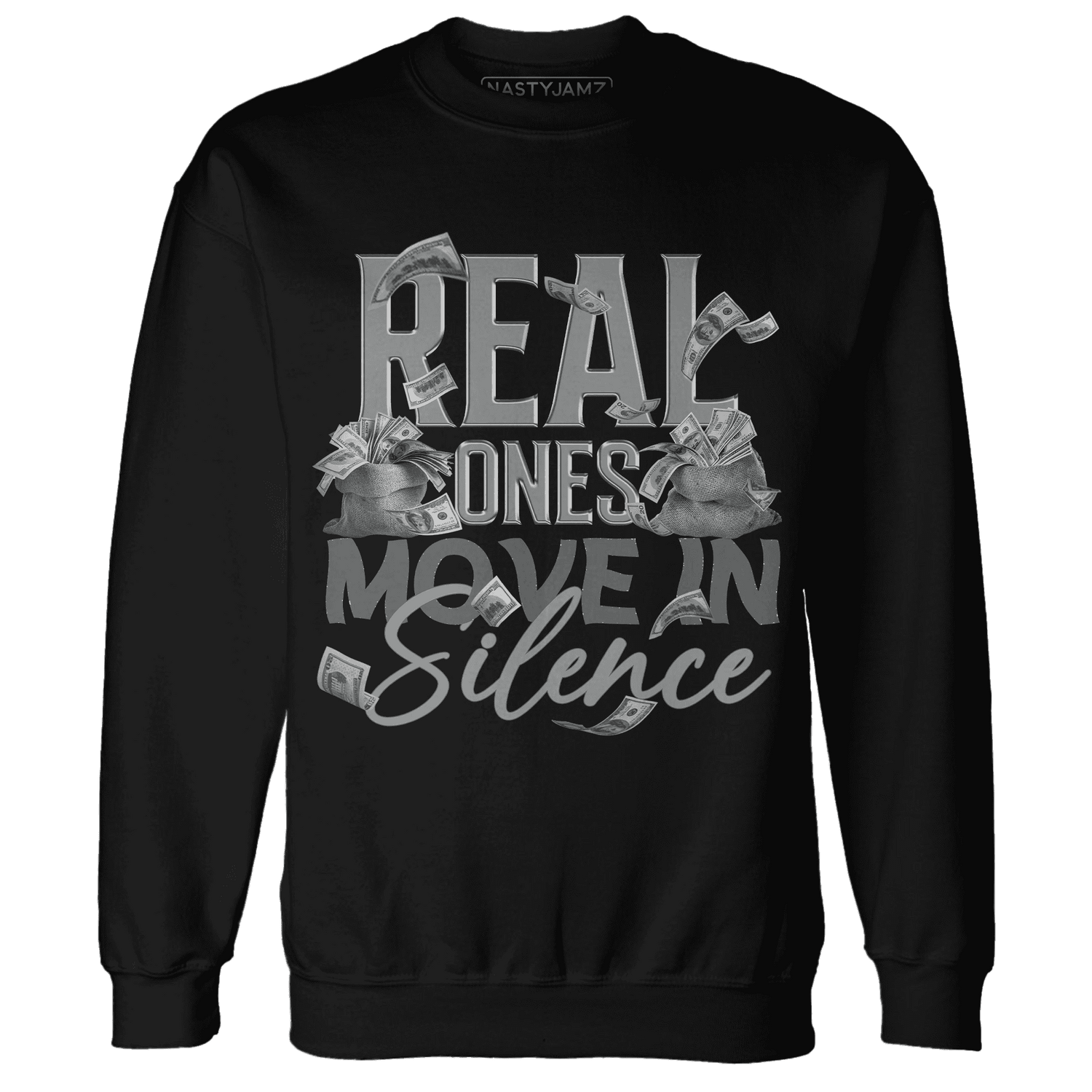 Paris Olympicsss 4s Sweatshirt Match Move In Silence Money - NastyJamz