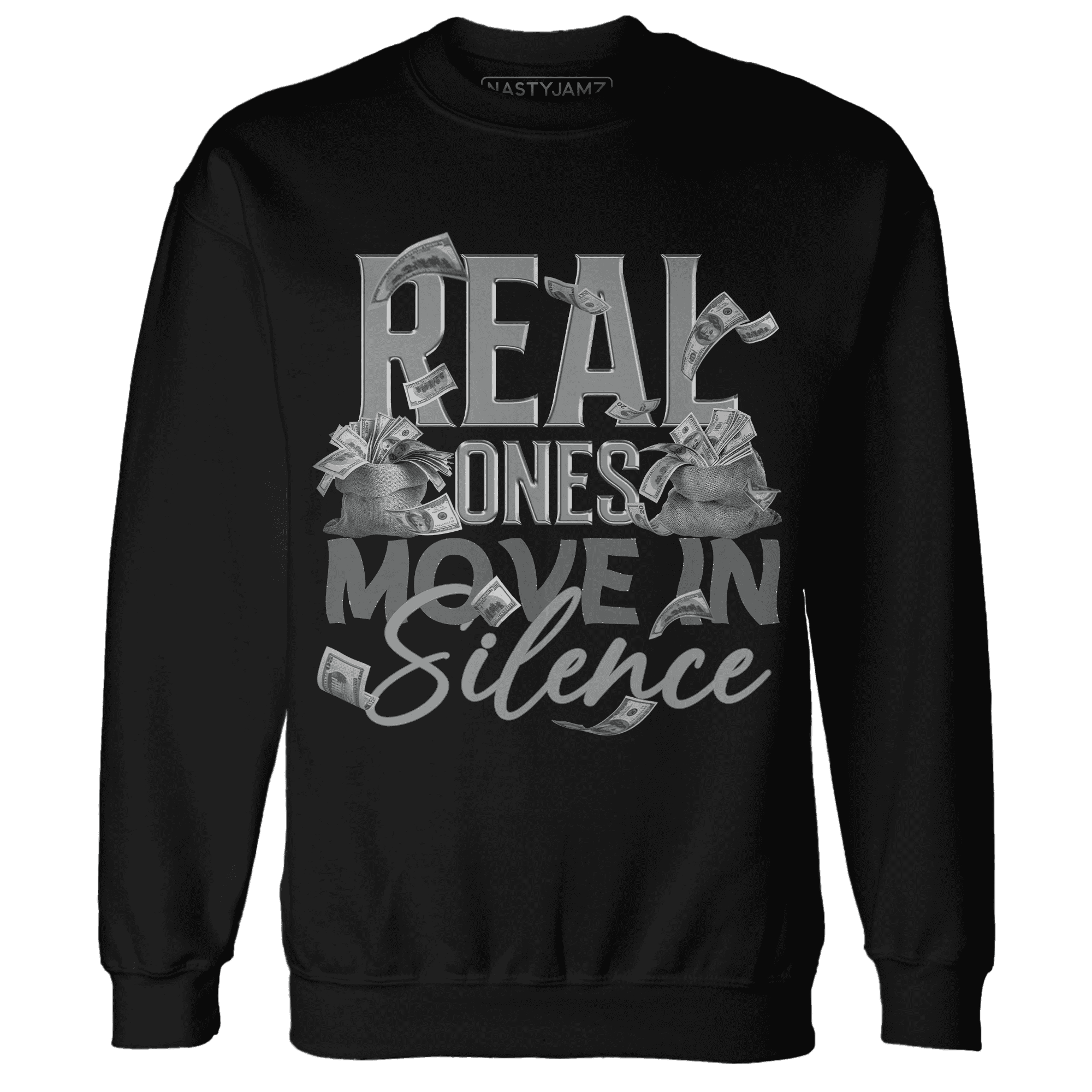 Paris Olympicsss 4s Sweatshirt Match Move In Silence Money - NastyJamz