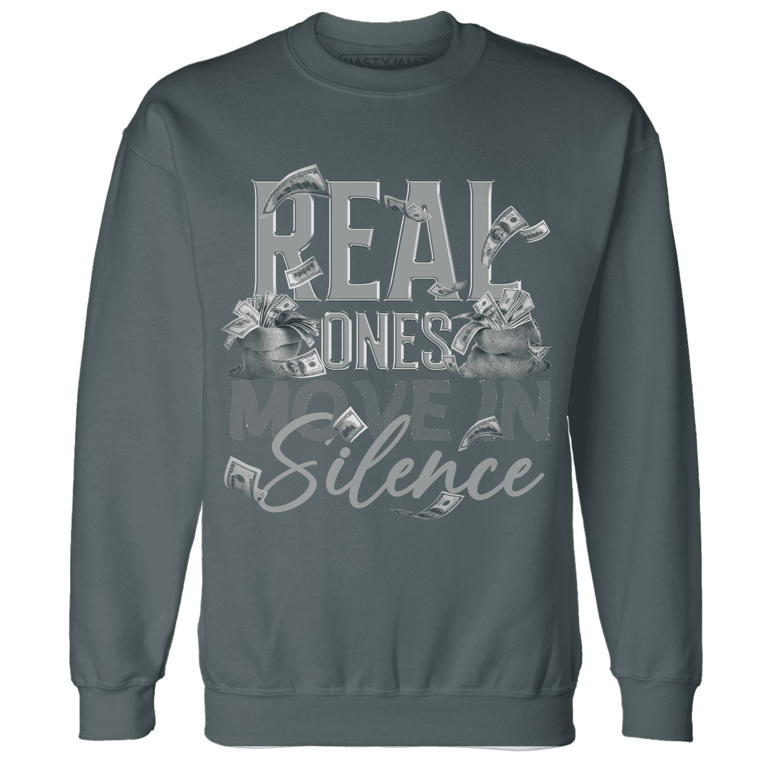Paris Olympicsss 4s Sweatshirt Match Move In Silence Money - NastyJamz