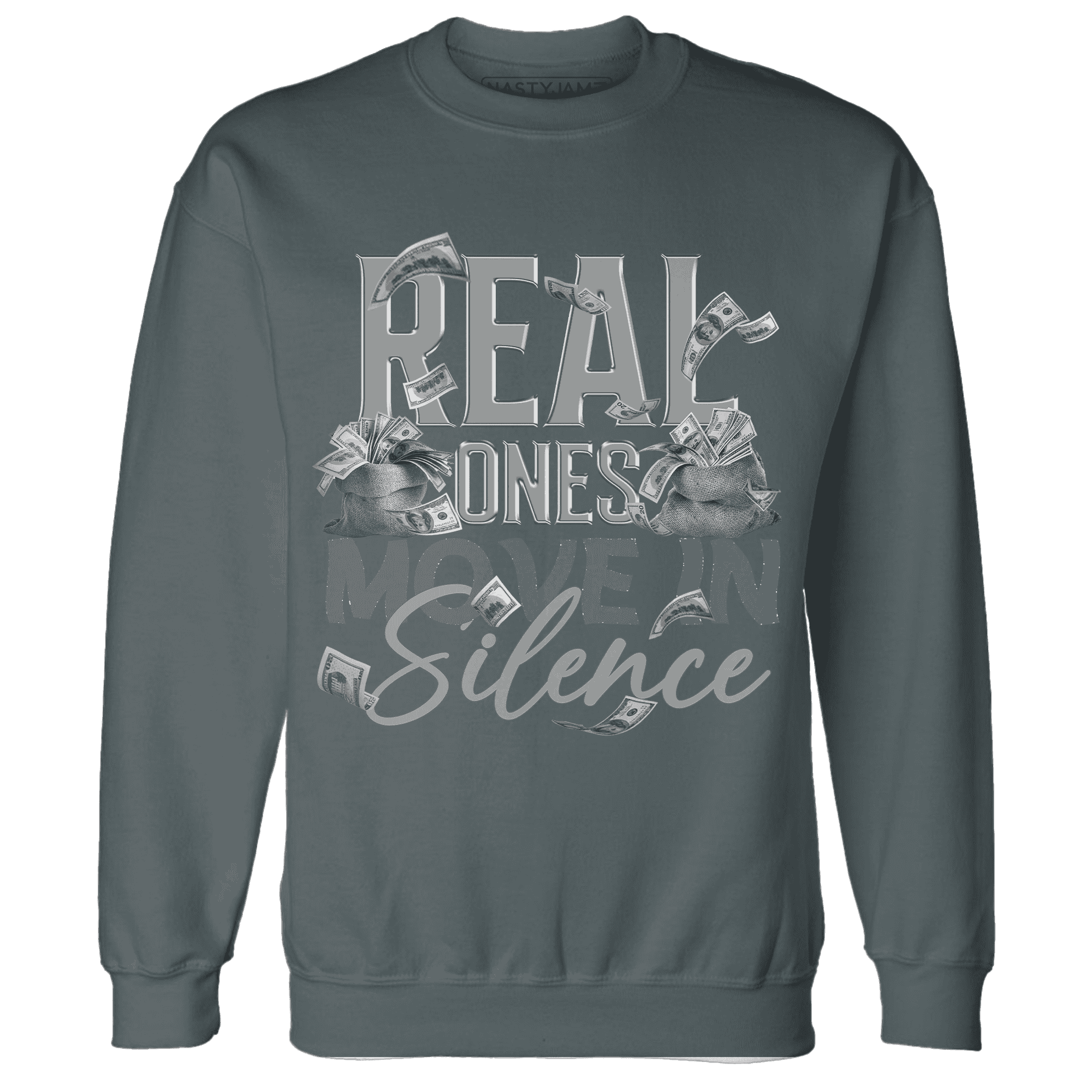 Paris Olympicsss 4s Sweatshirt Match Move In Silence Money - NastyJamz