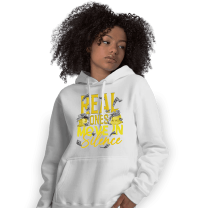 Vivid Sulfur 4s Hoodie Match Move In Silence Money - NastyJamz