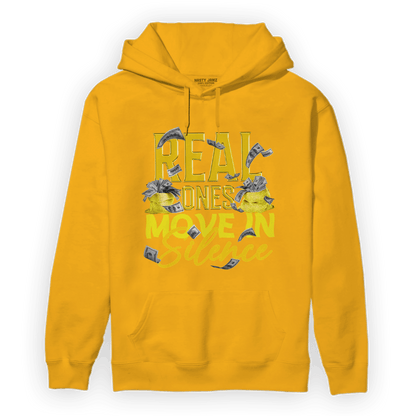 Vivid Sulfur 4s Hoodie Match Move In Silence Money - NastyJamz