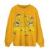 Vivid Sulfur 4s Sweatshirt Match Move In Silence Money - NastyJamz