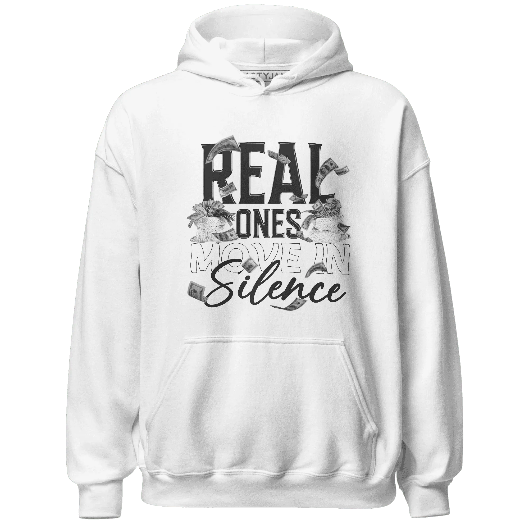 White-Thunder-4s-Hoodie-Match-Move-In-Silence-Money